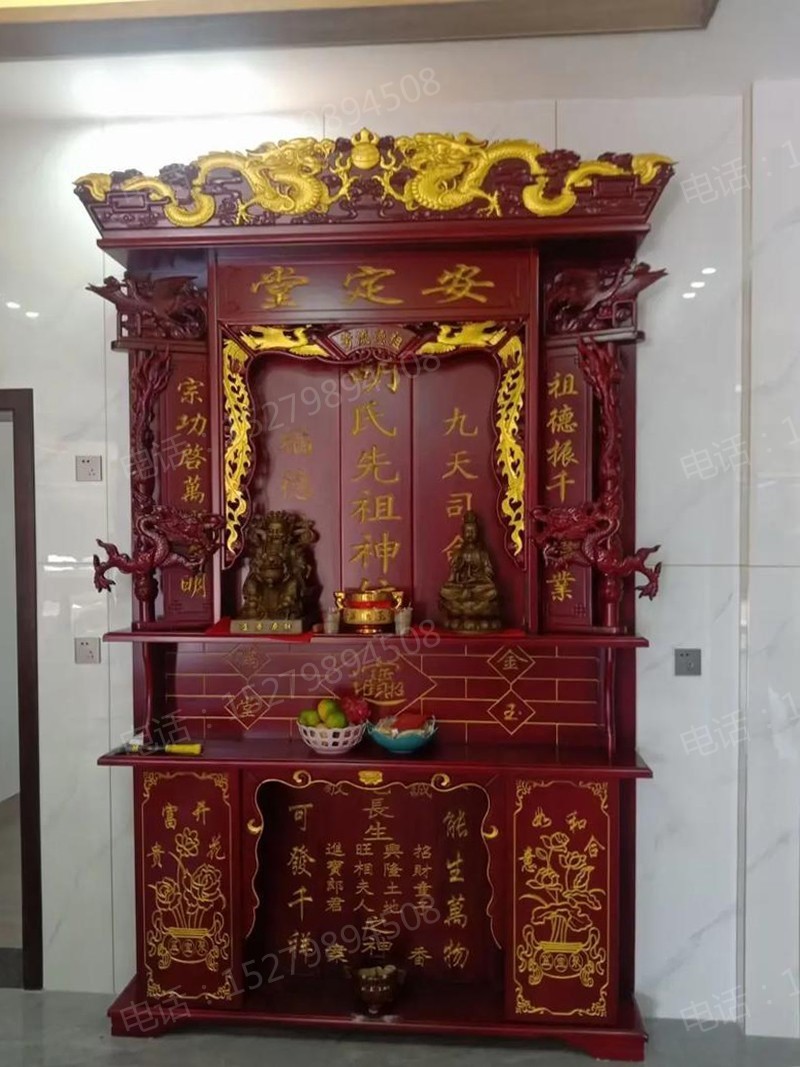 九江描金祖先神台