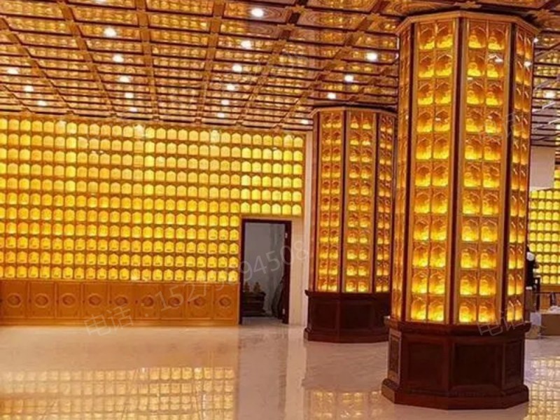 湘潭圆柱式万佛墙